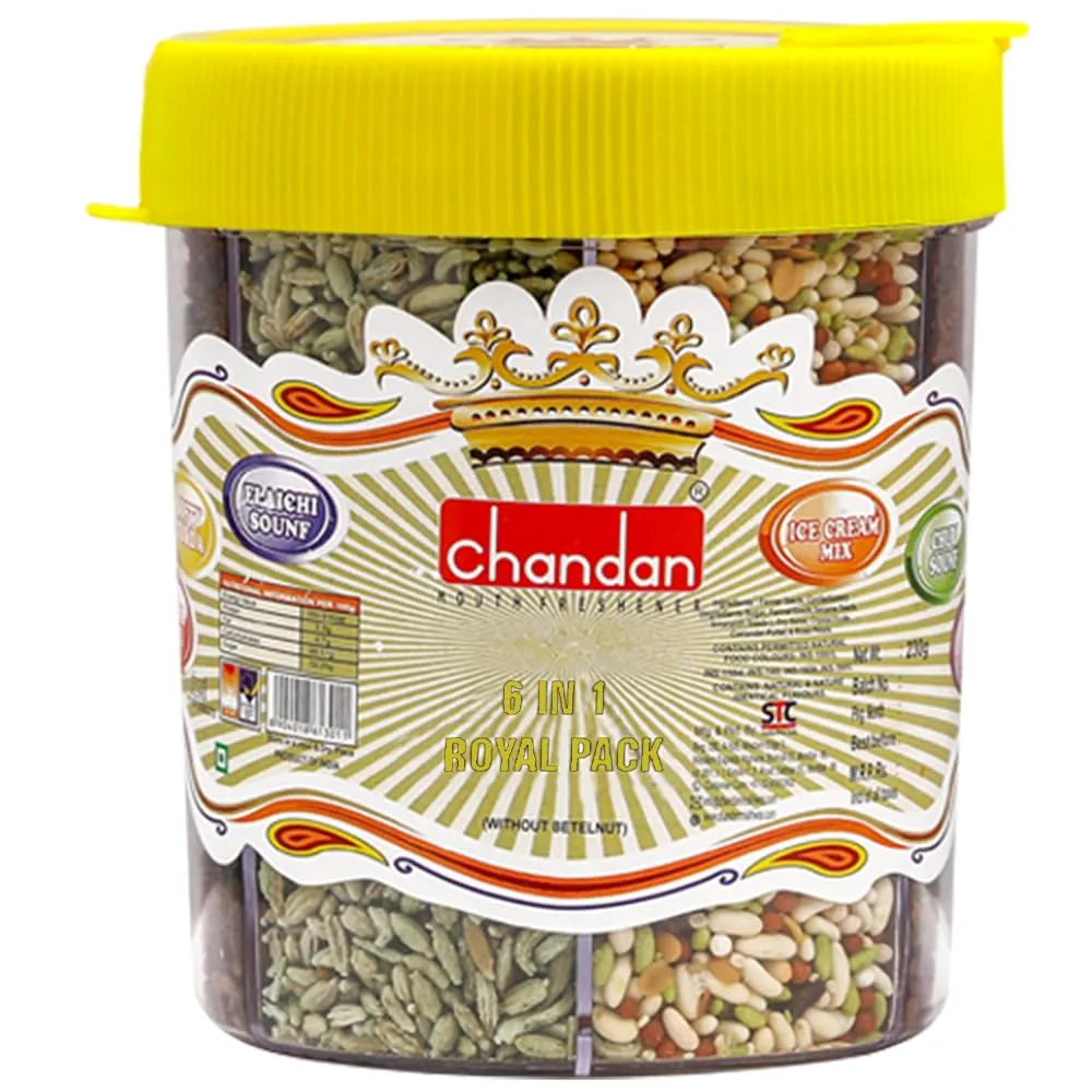 Chandan Mukhwas 6 in 1 Royal Pack Mukhwas 230 g 1.webp